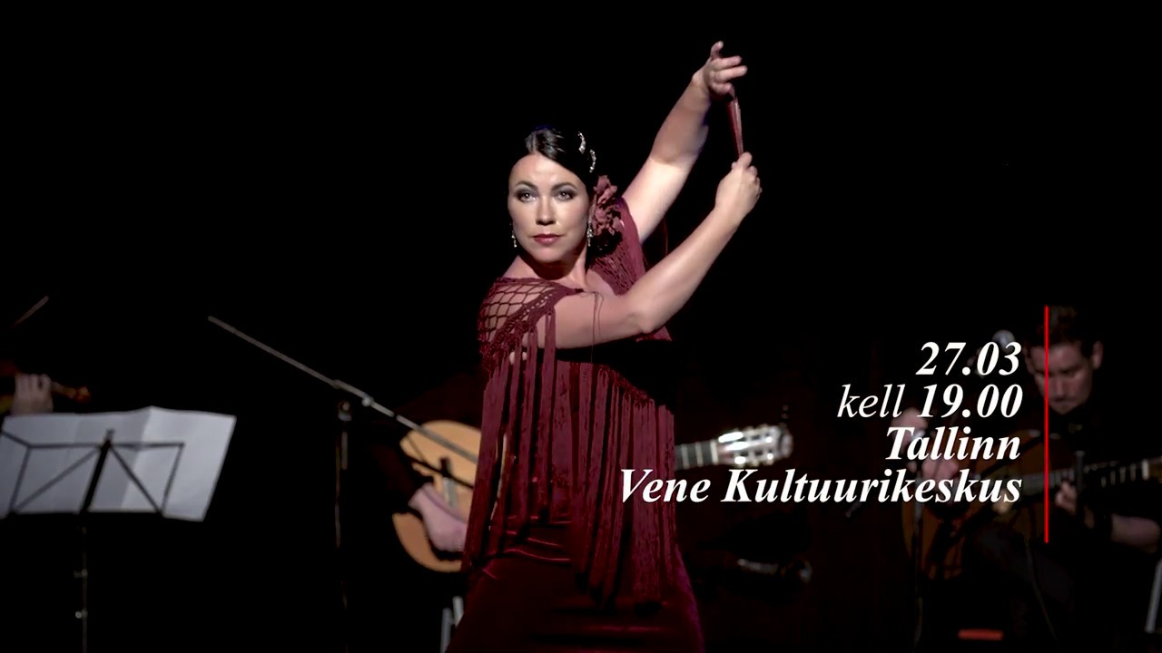 Flamenkoetendus Ivan Gallego & Arte Flamenco Iberofest 2018 Lavastaja Maria R&auml;&auml;k