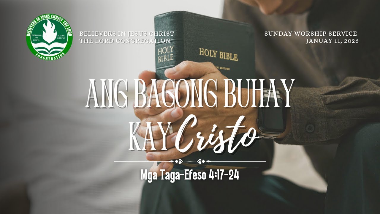 Ang tunay na kristiyano ay hindi nanatili sa dating pamumuhay | Efeso 4:17–24