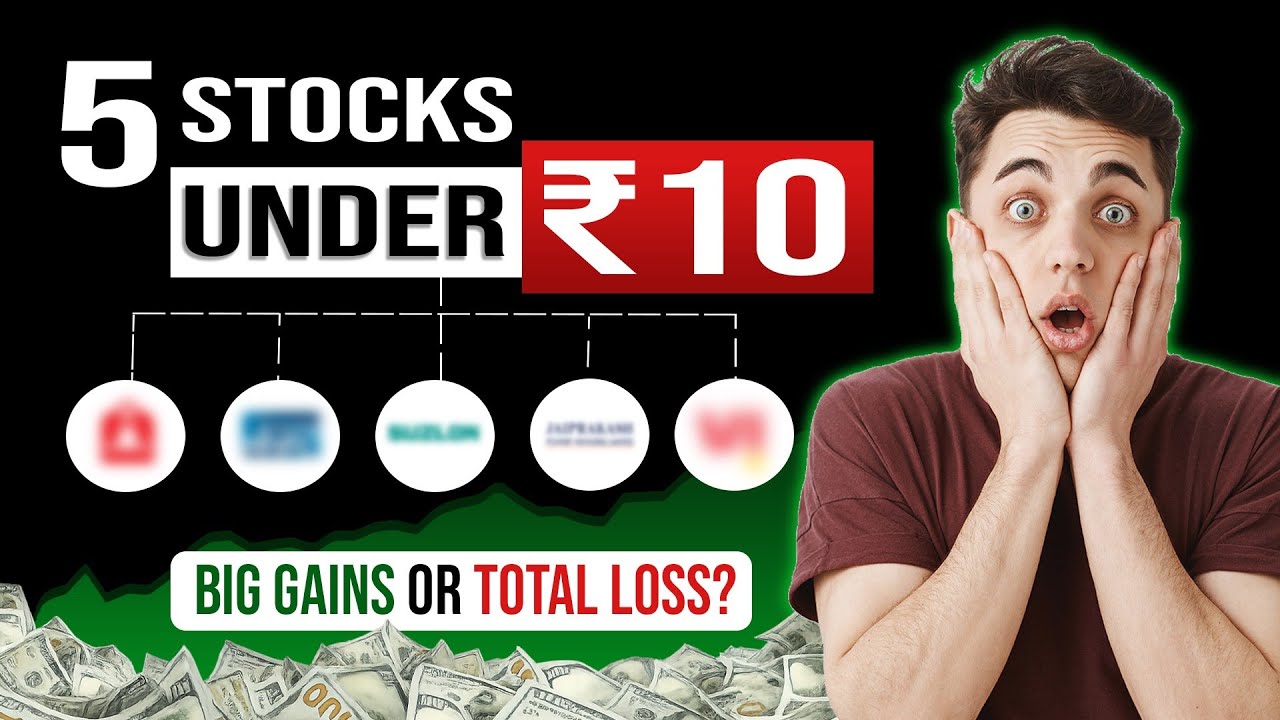 5 Stocks Under ₹10 🔥 Multibagger Potential Ya Risky Trap