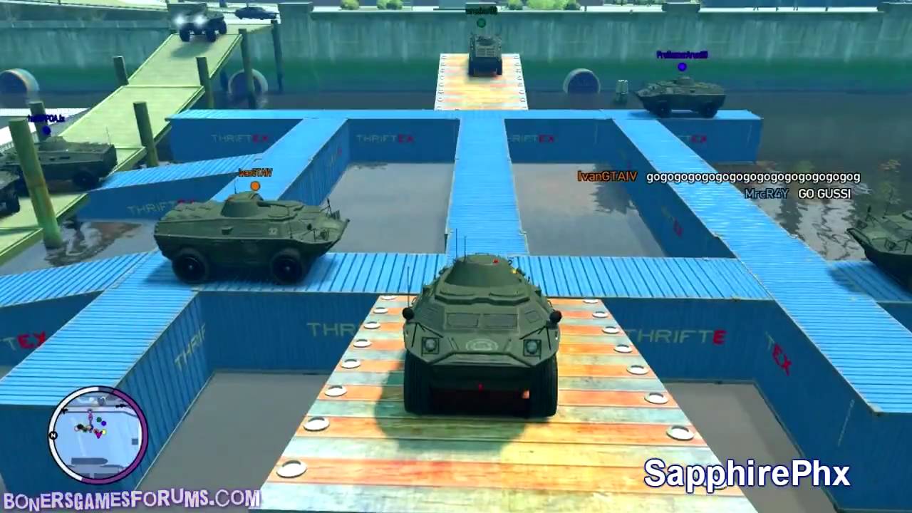 GTA IV: EFLC - PC - June 19, 2010 - BGF Event Vid #10 - SAMP Demo Derby. - S4pphire's PoV