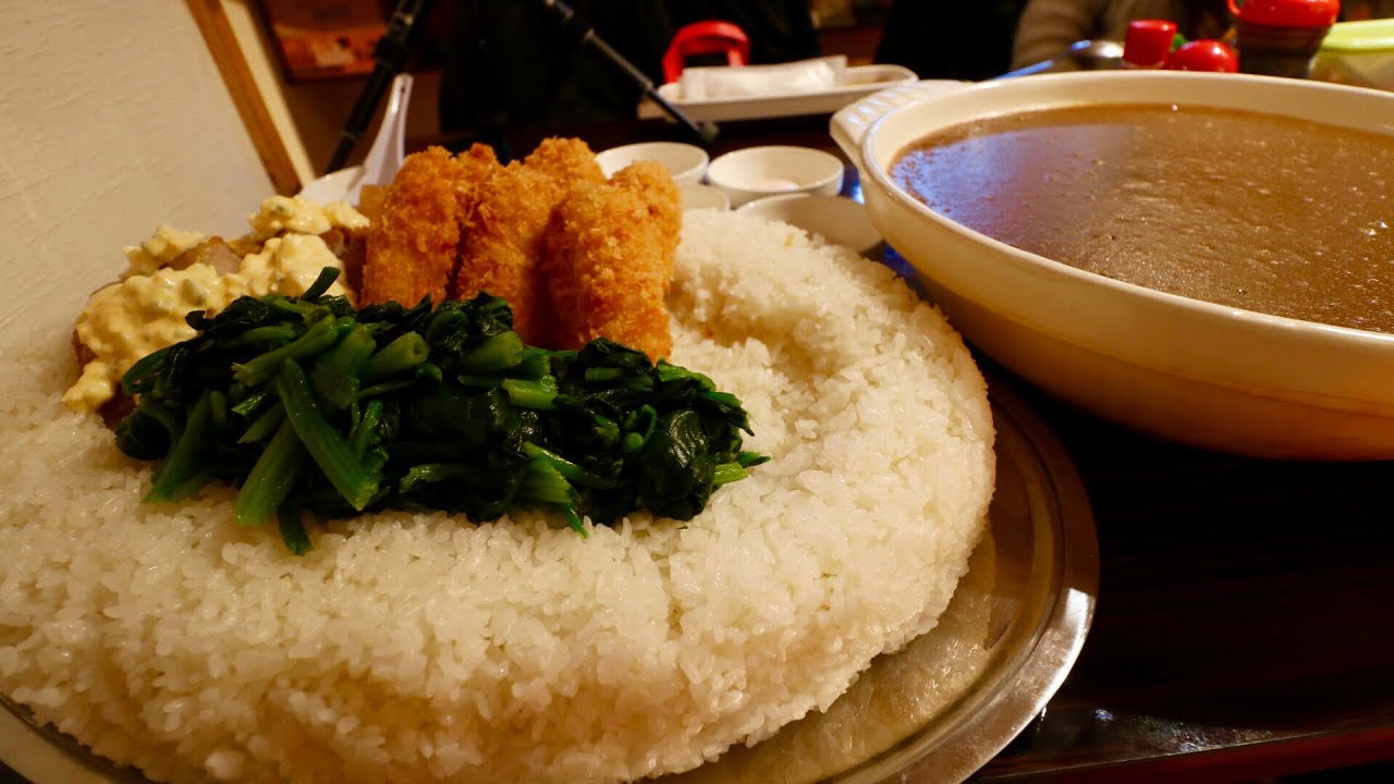 【大食い】総重量約7,6㎏ やましょう 特盛カレー【デカ盛り】
