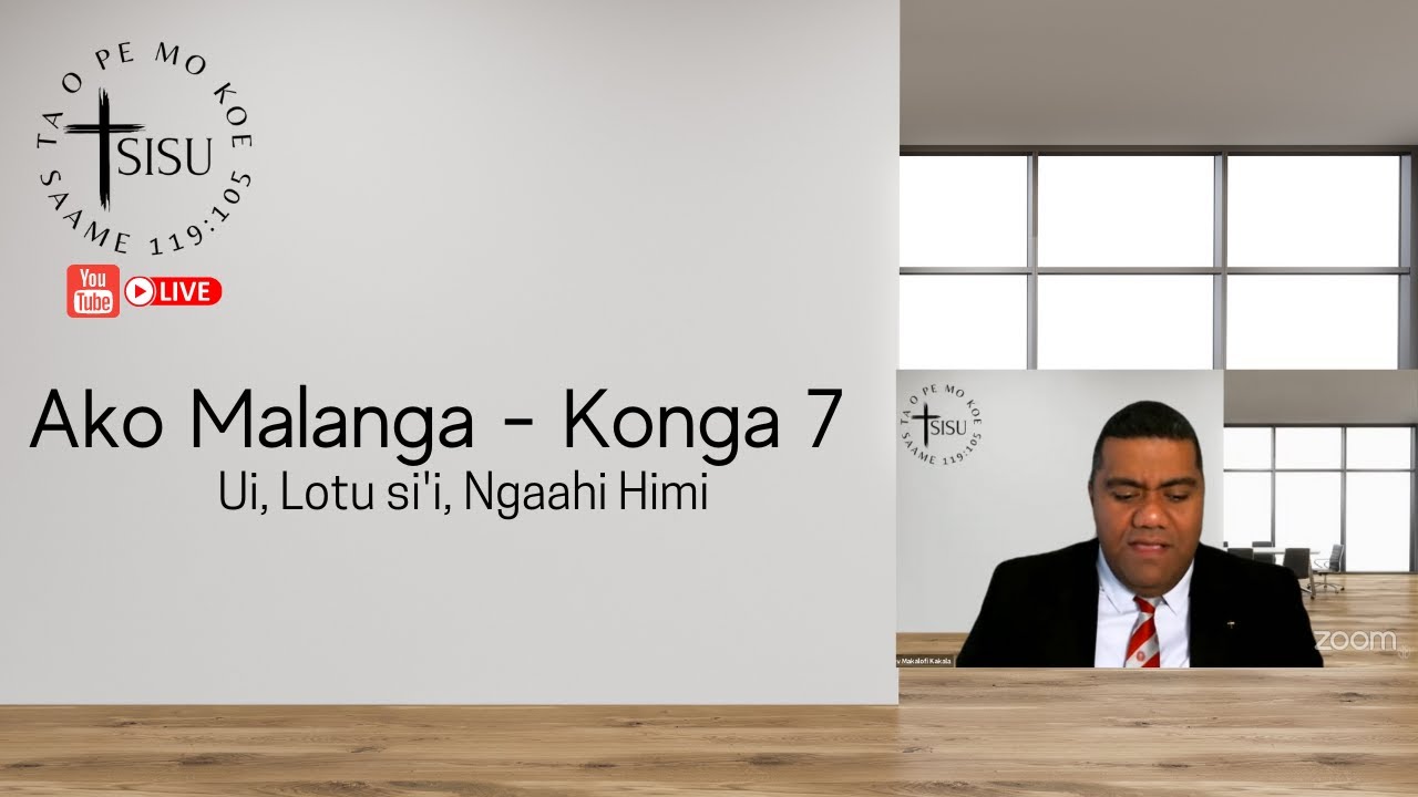 Ako Malanga - Konga 7: Ko hono fa'u 'o e Ui ki he lotu, lotu si'i, fili 'o e ngaahi Himi