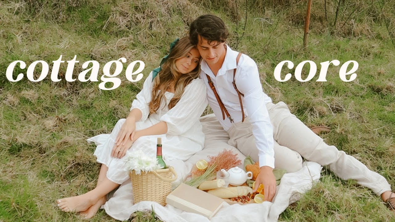 COTTAGE CORE PHOTOSHOOT ⎮ Getting Ready, Styling, & BTS