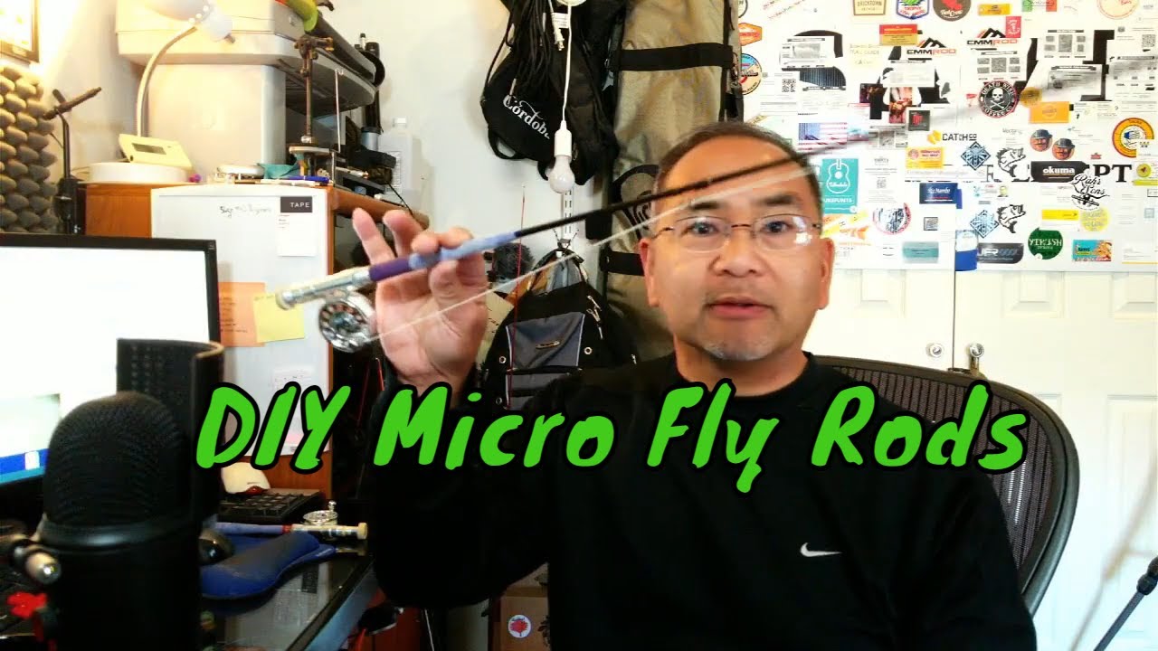 Micro Fly Rod and Reels | More Details On the DIY Micro Fishing Setups