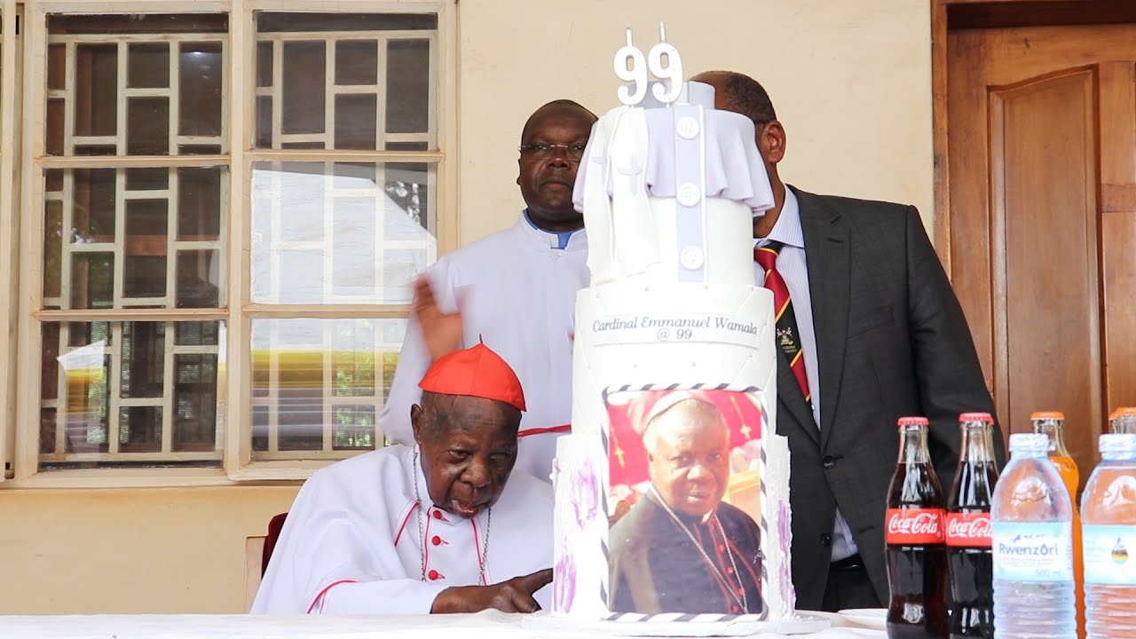 THANKS GIVING MASS OF HIS EMINANCE CARDINAL EMMANUEL WAMALA @99YRS