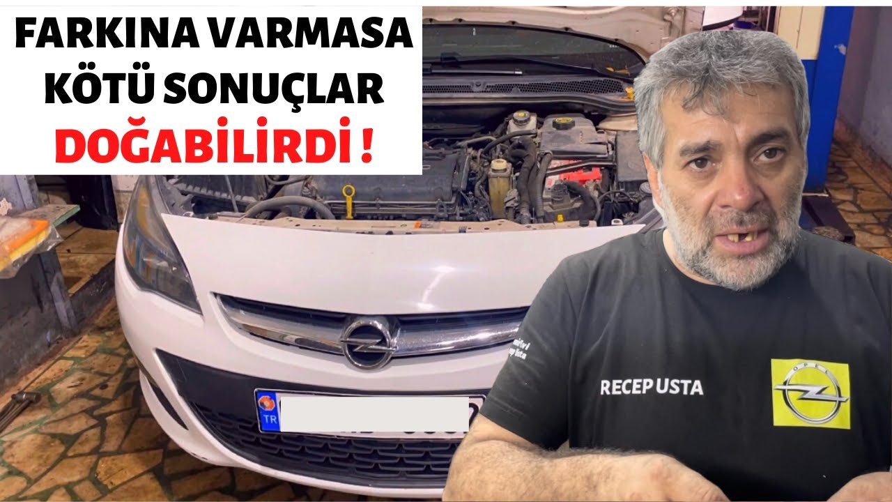 Opel ASTRA J YAĞ YAKIYOR - TEKLİYOR ! (Şok Olduk ) - ASTRA J TEKLEME SORUNU