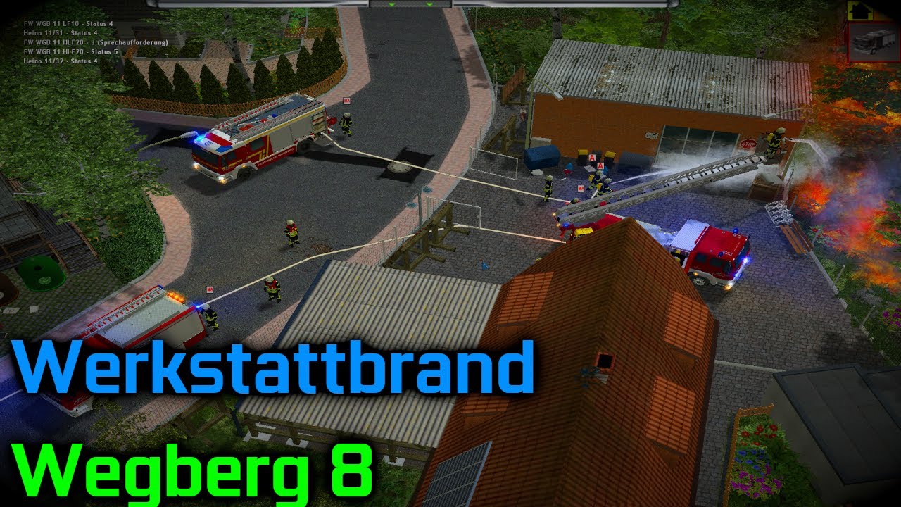doppelter Werkstattbrand hält die Einsatzkräfte in Atem | Wegberg 8 Modifikation