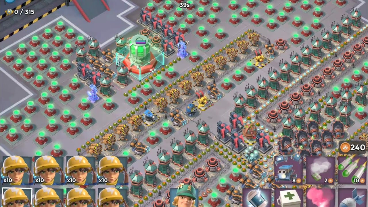 Boom Beach | Duplexity 2160 | Redline in 2 | Lazors Open 1st, Hooka Rush 2nd With 1GBE Account...