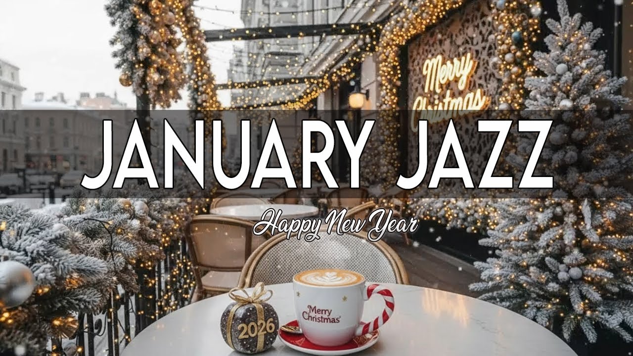 January Jazz ❄️ Cozy Café Atmosphere for Soft Stillness, Warm Presence & Mental Reset☕