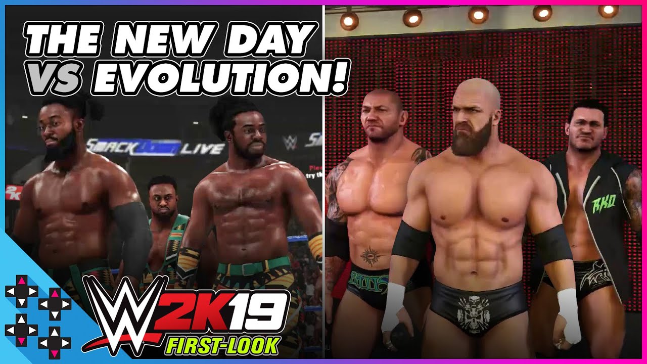 WWE 2K19: EVOLUTION vs. THE NEW DAY - Dream Match Simulation