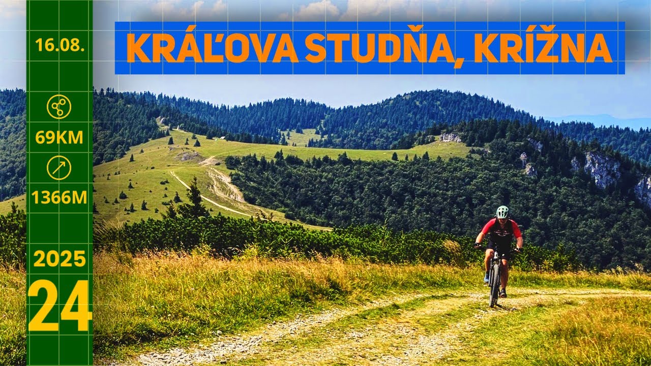 Veľká Fatra: Z Turčianskych Teplíc cez Krížnu (1574 M) do Ružomberka.