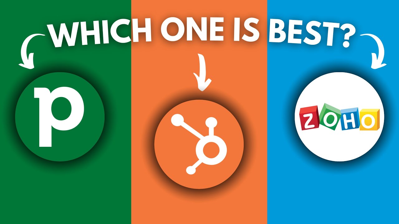 Pipedrive vs Hubspot vs Zoho (2025) - Which One is Best?