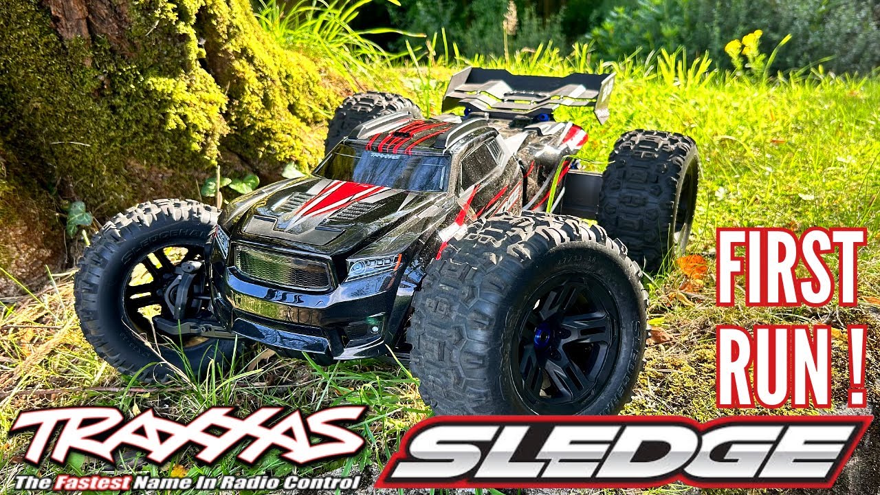Running the Traxxas Sledge for the First Time