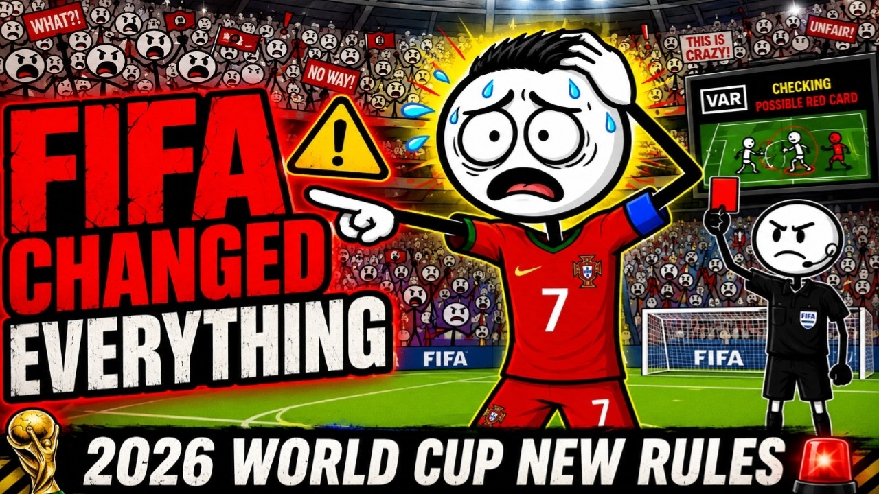 FIFA Just Changed Football Forever! 😱 6 New Rules Coming in 2026 World Cup