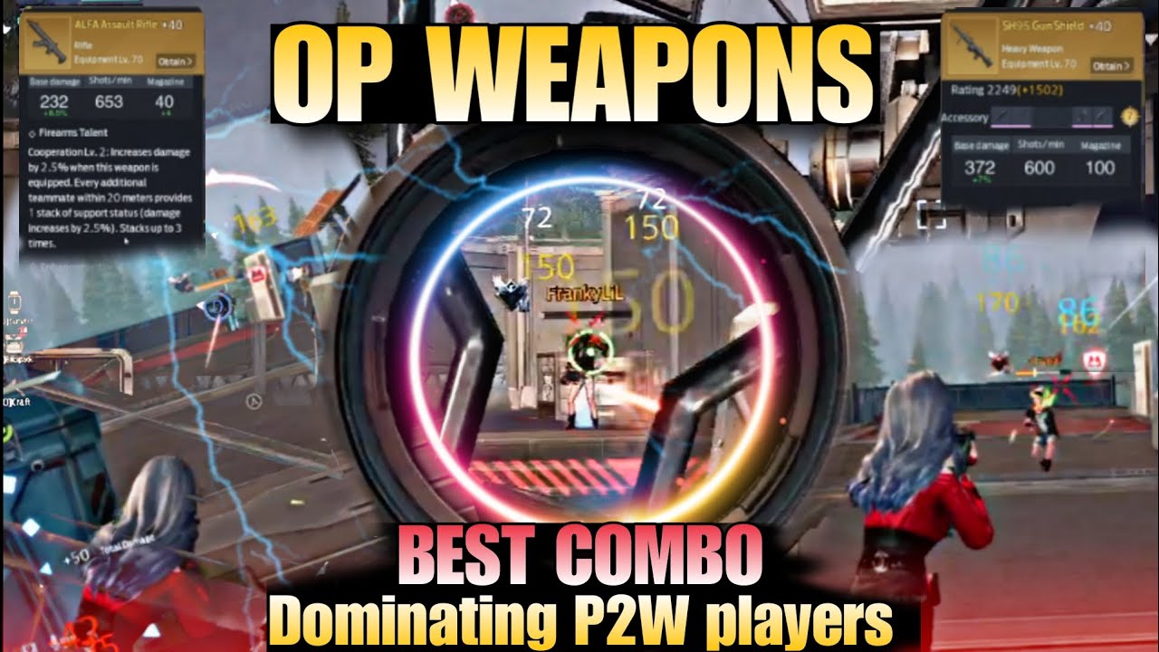 Undawn - Get high damage in pvp easily/ best weapons combo for "F2P" players