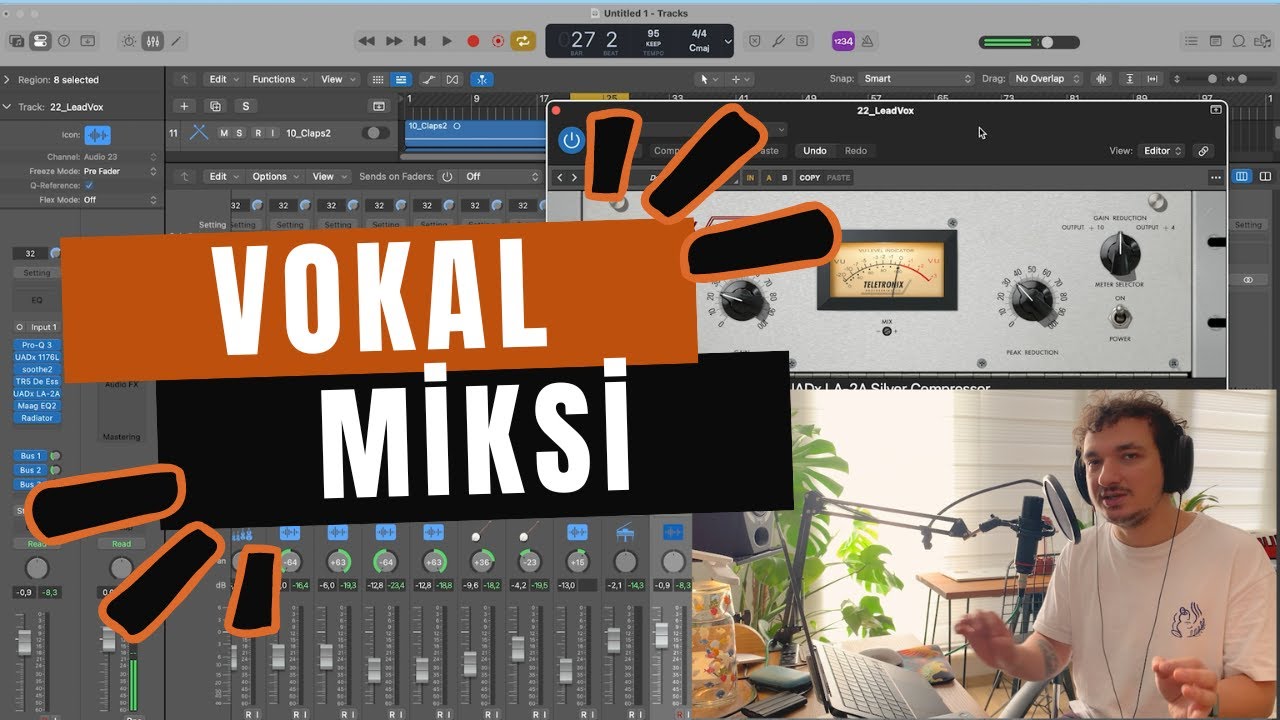 Vokal Miksi Nasıl Yapılır?: EQ, Compressor ve Reverb İpuçları