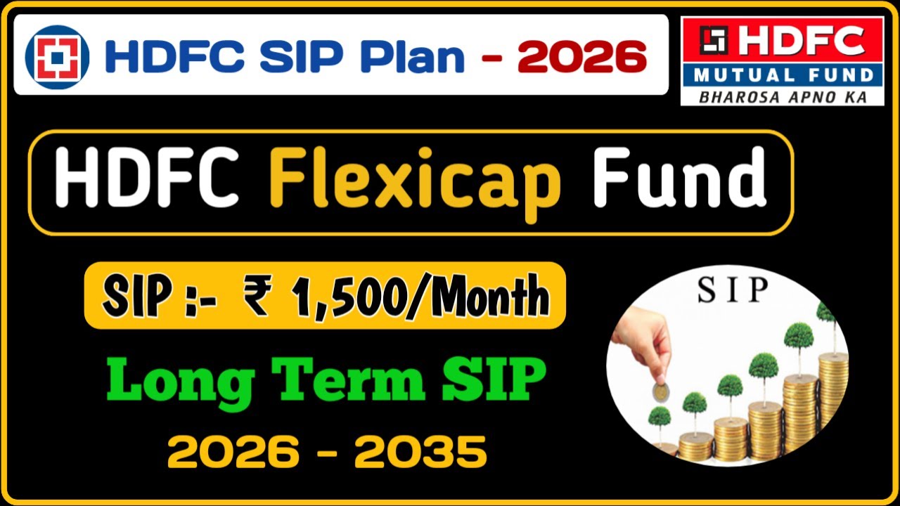 HDFC MUTUAL FUND SIP INVESTMENT | HDFC FLEXICAP FUND REVIEW |