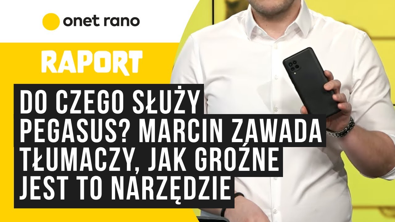 Do czego służy Pegasus? Marcin Zawada tłumaczy, jak groźne jest to narzędzie