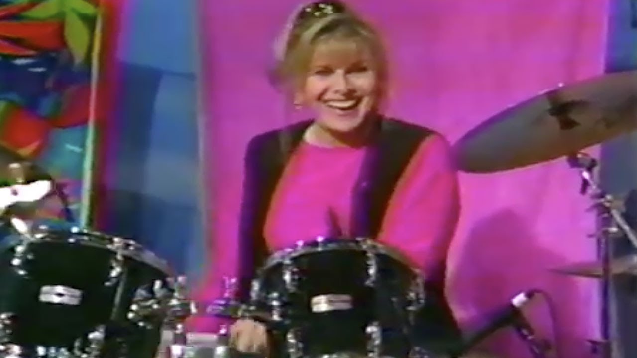 Professional drummer, Jenny Jones, Plays 