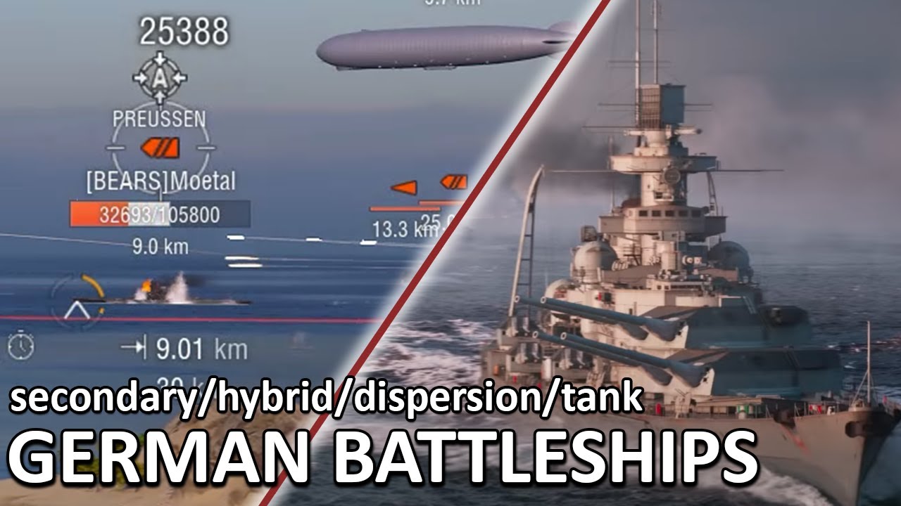 How Do You Build Your German Battleships? - World of Warships