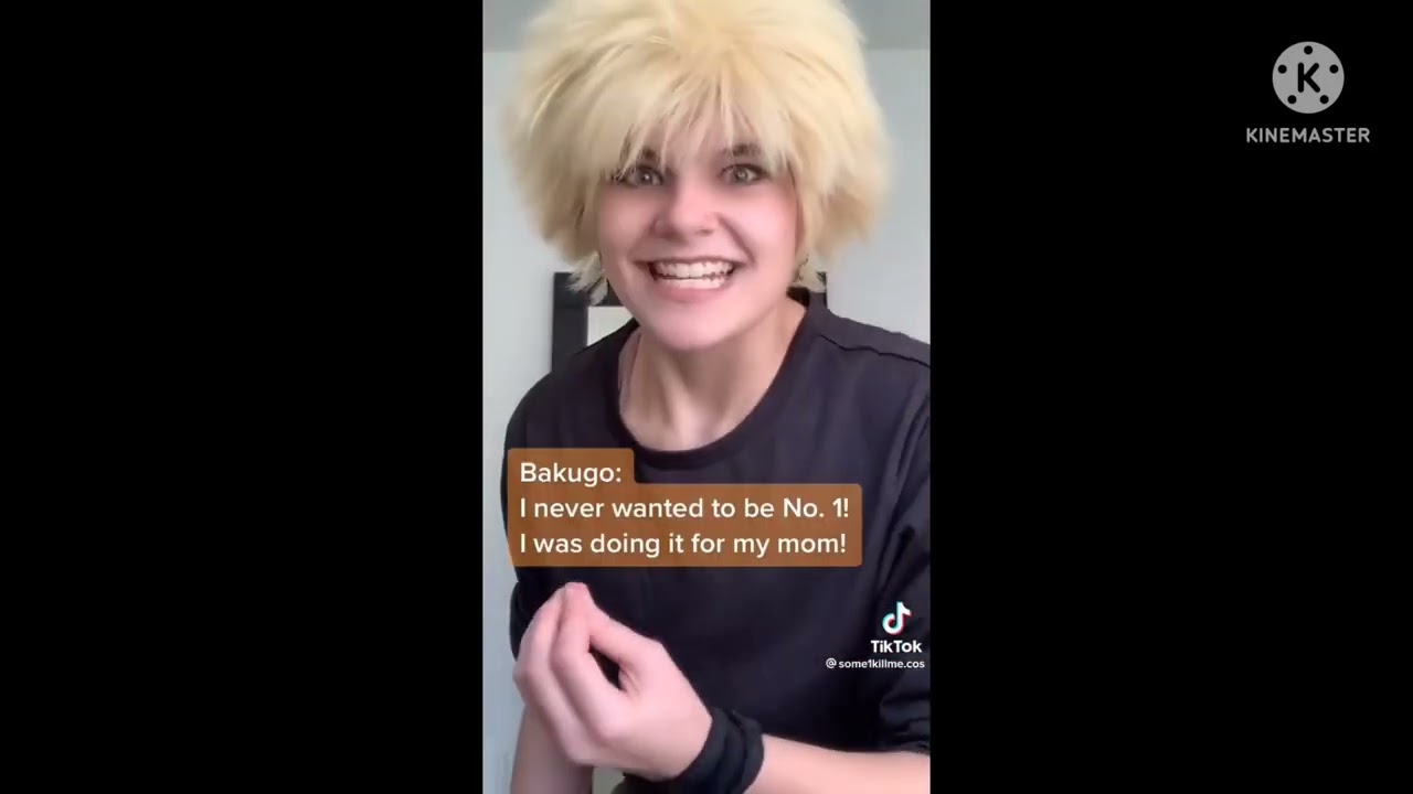 Class 1A reacts to sad bakugou texting story