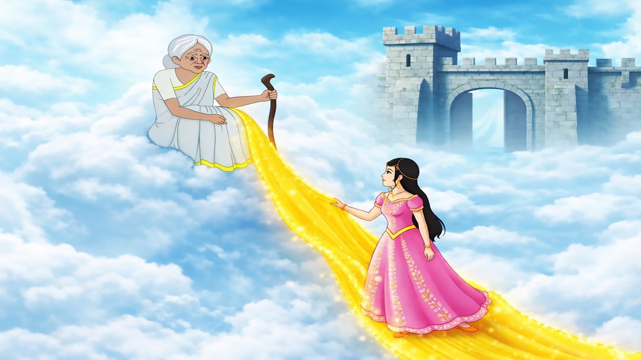 মেঘ বুড়ির সোনালী আচল | Bengali Fairy Tales Cartoon | Rupkothar Bangla Golpo | Thakumar Jhuli