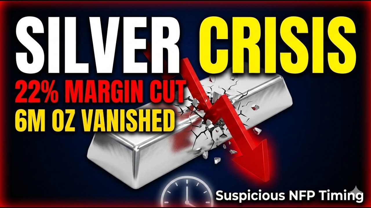 CME Slashes Silver Margins 22% — 6M Ounces Vanish Overnight, Suspicious Timing Ahead of NFP