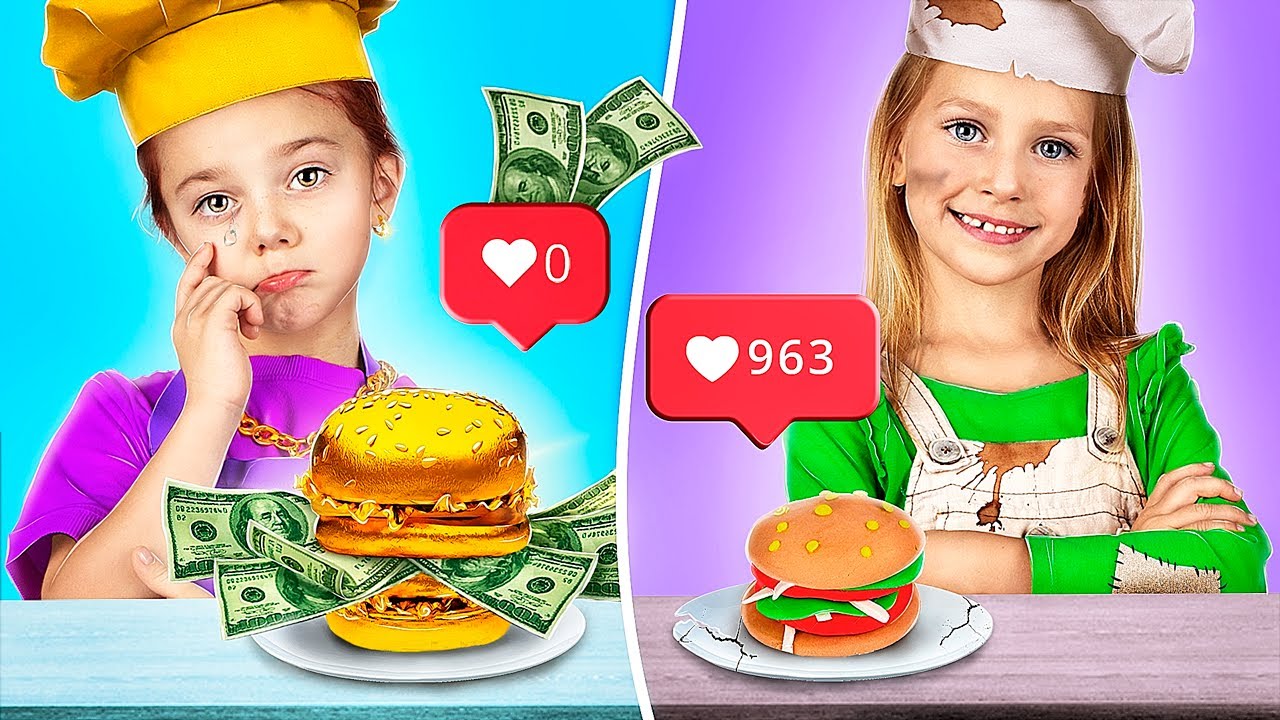 Ragazza Ricca non Popolare vs Ragazza Povera Popolare