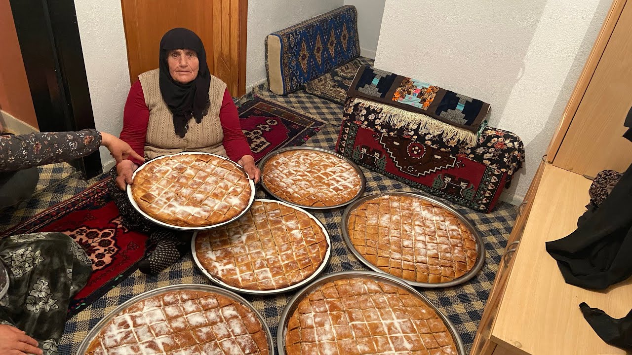 Köyümüze Özel 7 Tane sini Yaptık Allah Ağız Tadıyla Yemeyi Nasip Etsin🤲🤗