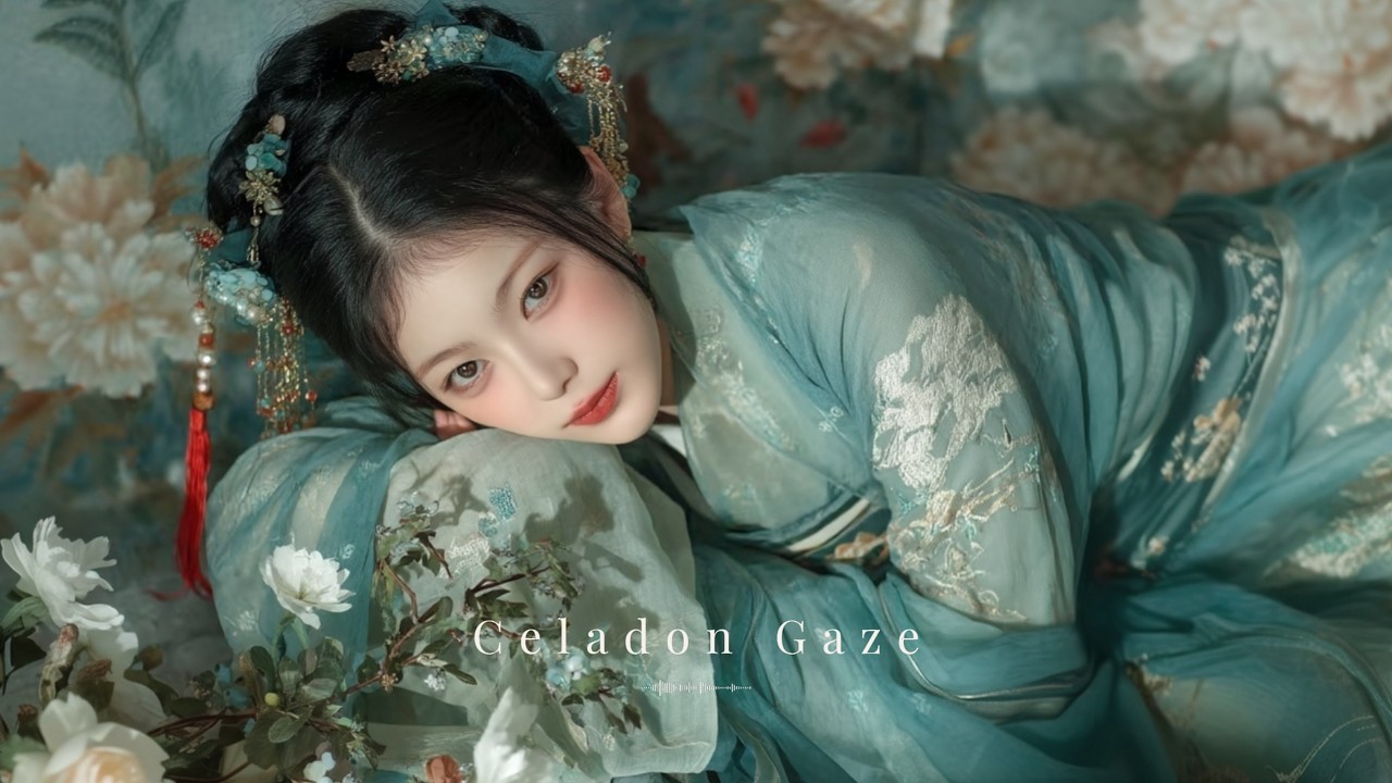 Celadon Gaze | Elegant Eastern Court Instrumental (Guzheng Music)