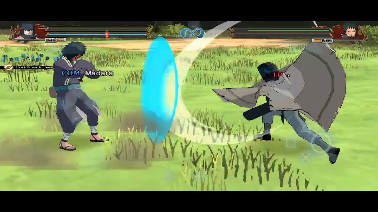 Sasuke The Last Ultimate Jutsu (Gameplay) | NSUNI MOD NSUNSR PPSSPP