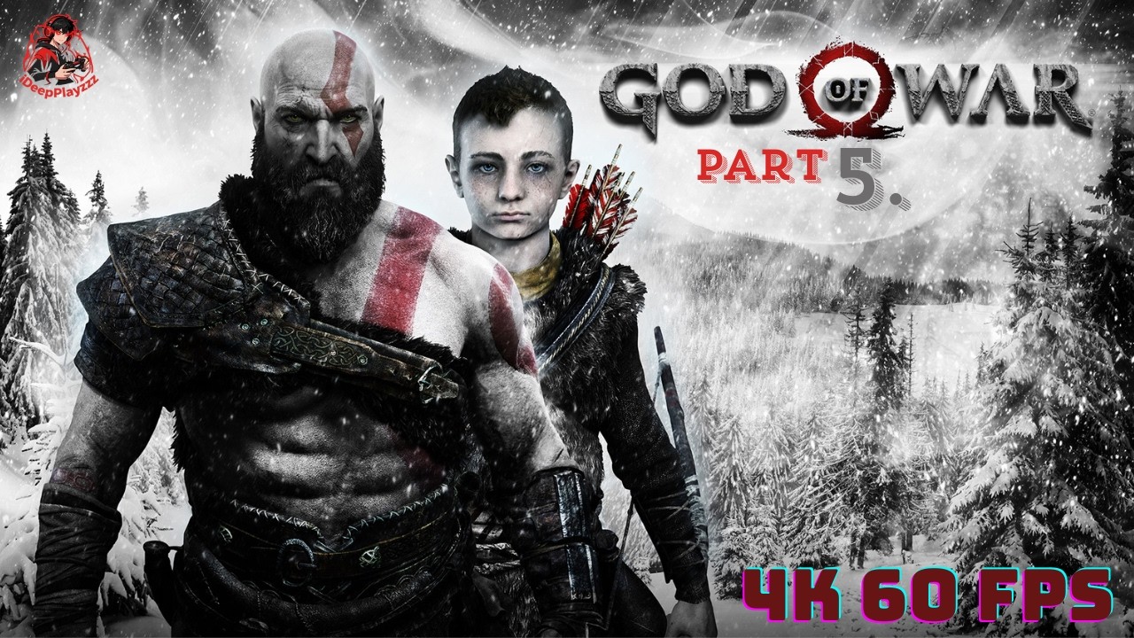 GOD OF WAR Livestream Walkthrough Part 5 FULL STREAM [4K 60FPS PC]