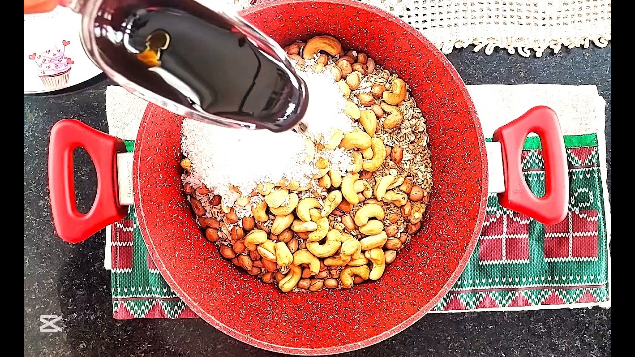 COMO FAZER GRANOLA EM CASA - SAUDÁVEL E FÁCIL DE FAZER
