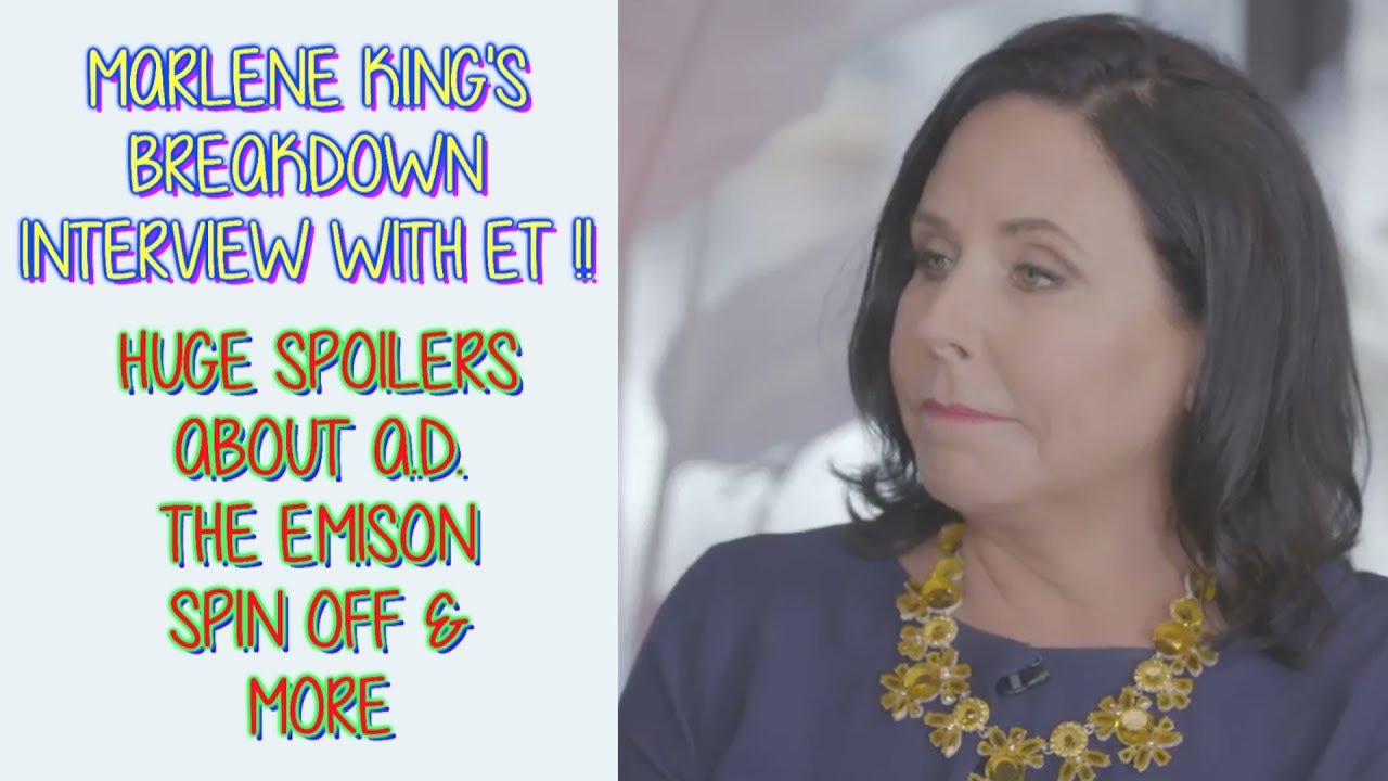 Pretty Little Liars Series Finale SPOILERS from Marlene King ET Interview | JuliDG
