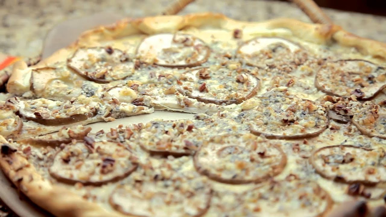 Pizza de Peras y Roquefort