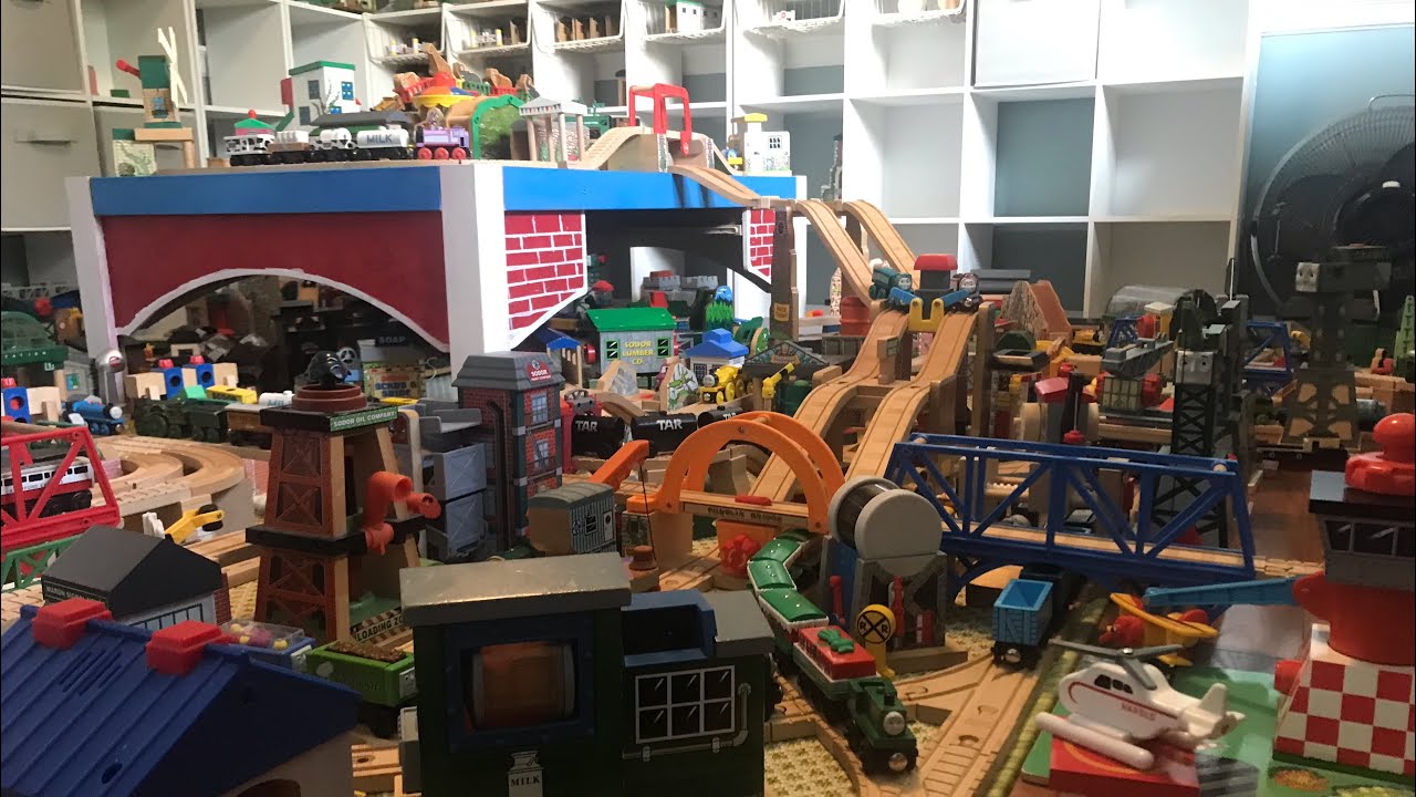 ChickenPotPie’s Thomas Wooden Railway Layout 7 (May 2023)