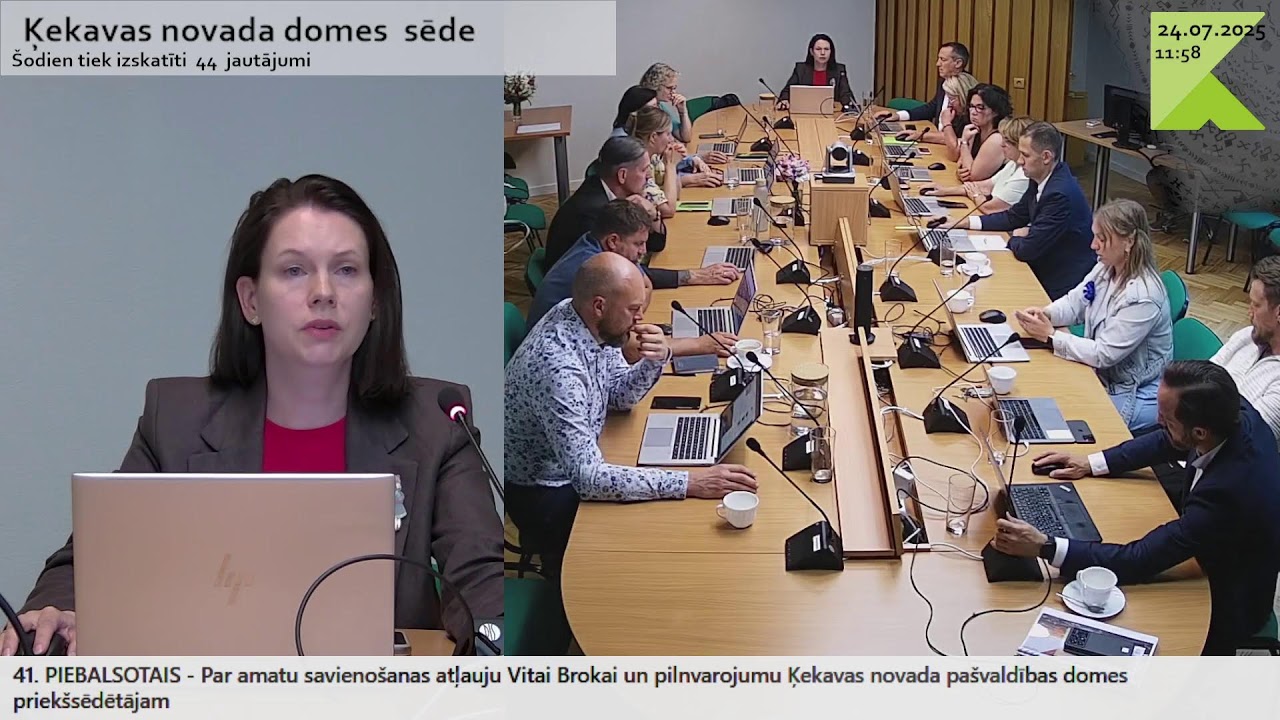 24.07.2025. Ķekavas novada domes sēde