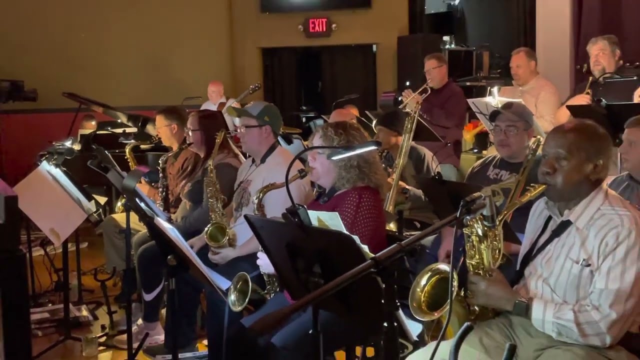 Ain’t Misbehaving arranged by Jeff Jarvis performed by Emily Dozier and Big River Swing Machine