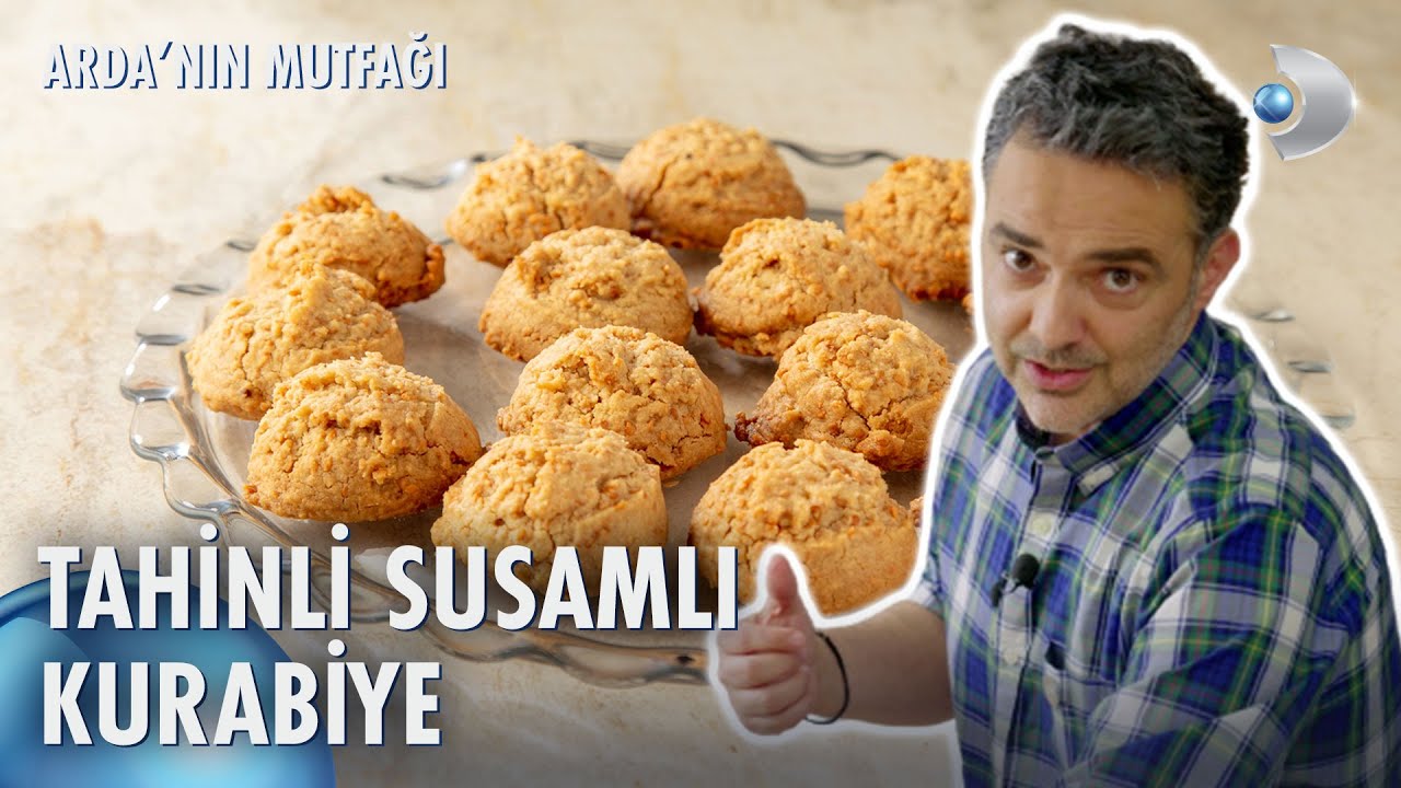 Tahinli Susamlı Kurabiye 🍪 | Arda'nın Mutfağı 173. Bölüm