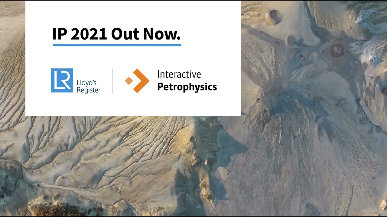 Interactive Petrophysics - IP 2021 Release