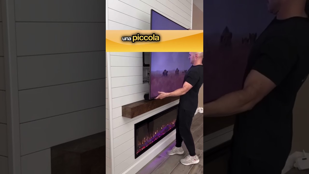 Nascondi i cavi TV  📺 #interiordesign #arredamento #formarredodue #arredocasa #design #ideearredo￼