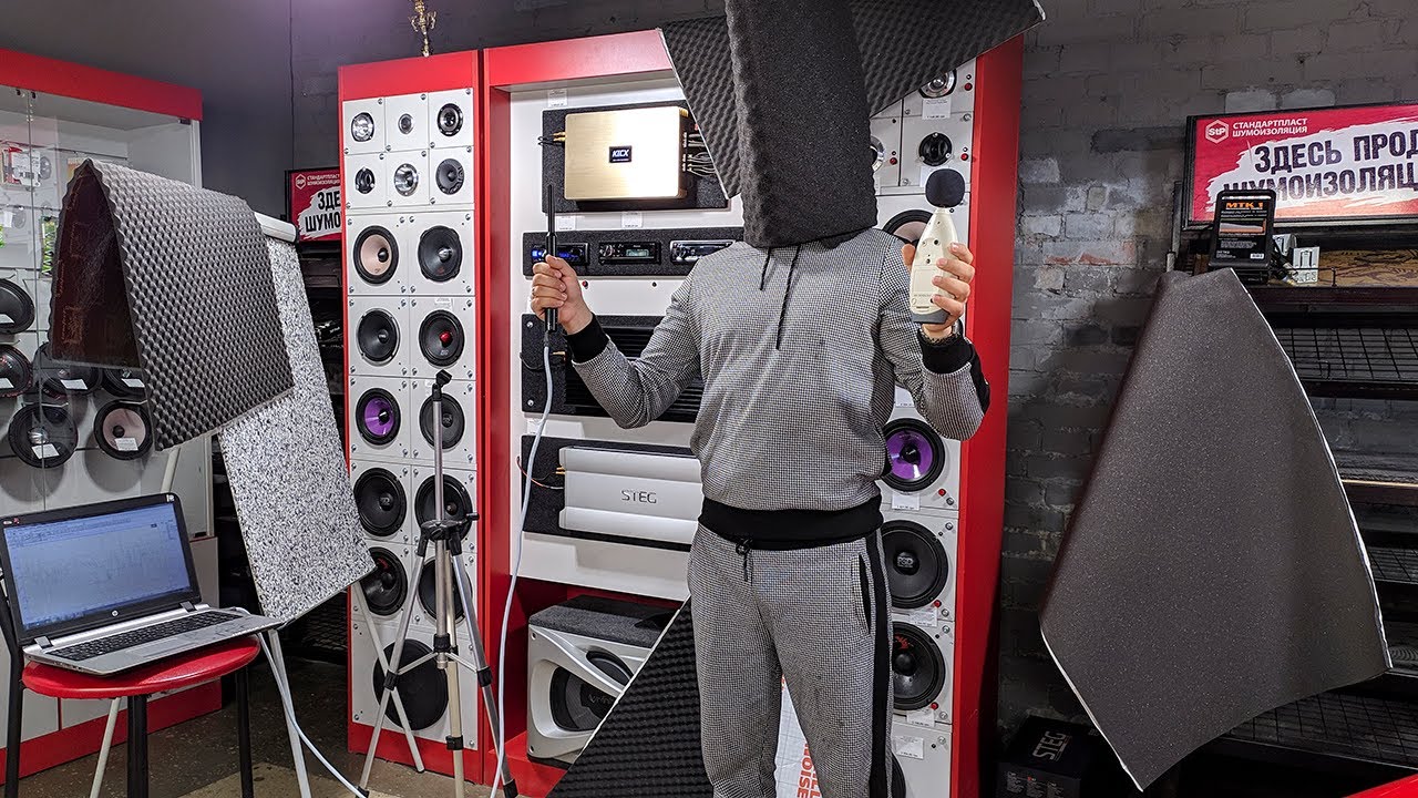 Правильный тест Шумопоглощающих материалов