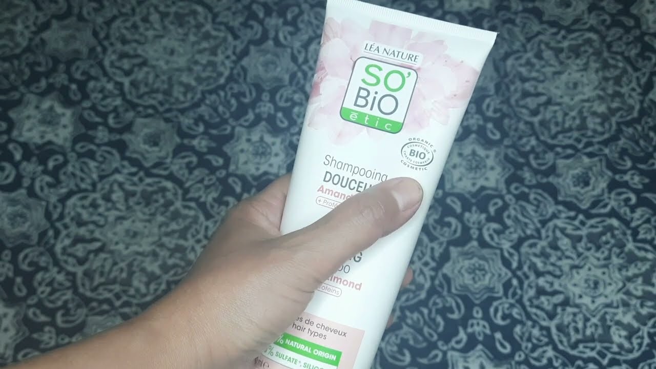 تجربتي مع شامبو طبيعي لجميع انواع الشعر SO BIO