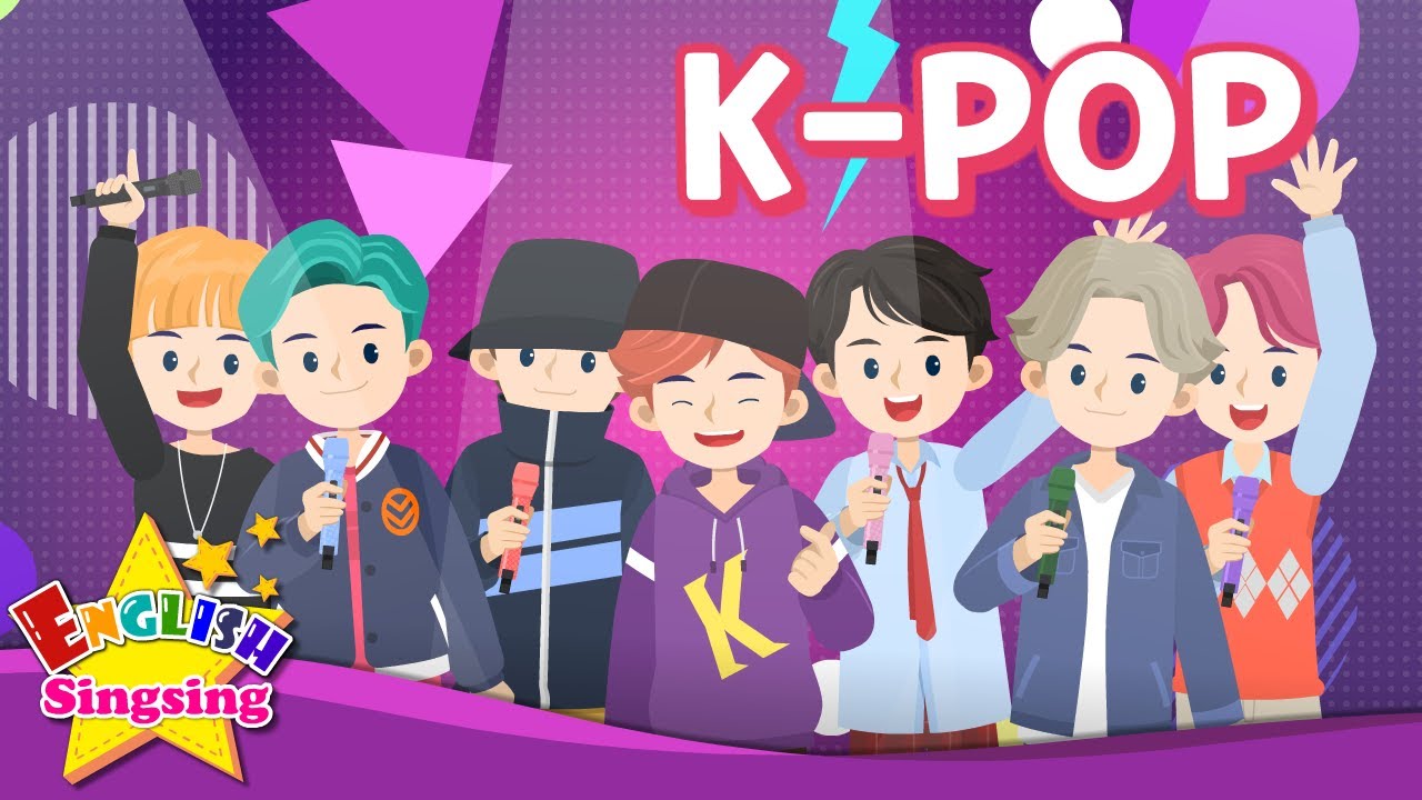 K-pop - Kids vocabulary - Learn English for kids - English educational video