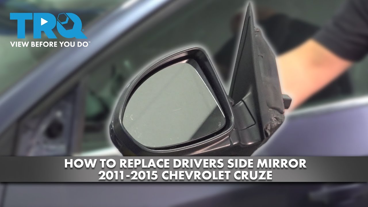 Как заменить зеркало со стороны водителя на Chevrolet Cruze 2011-2015