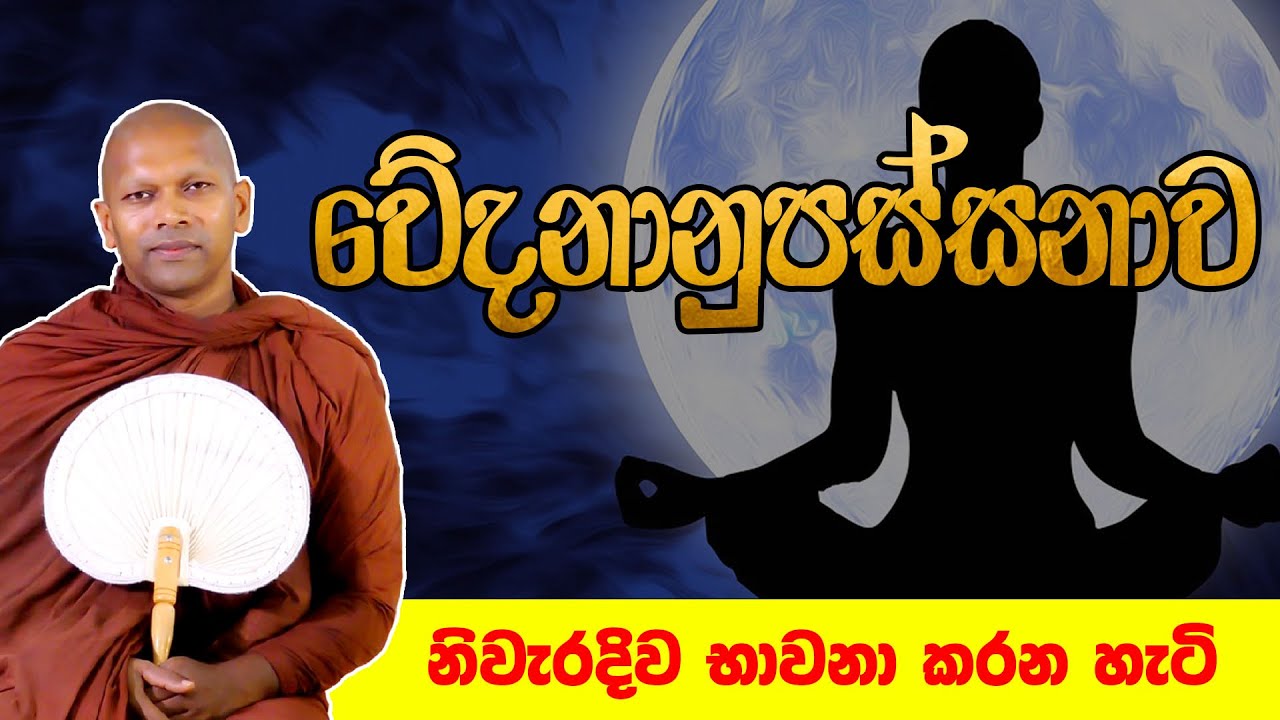 වේදනානුපස්සනාව වඩන හැටි | Ven. Handapangoda Nivathapa Himi
