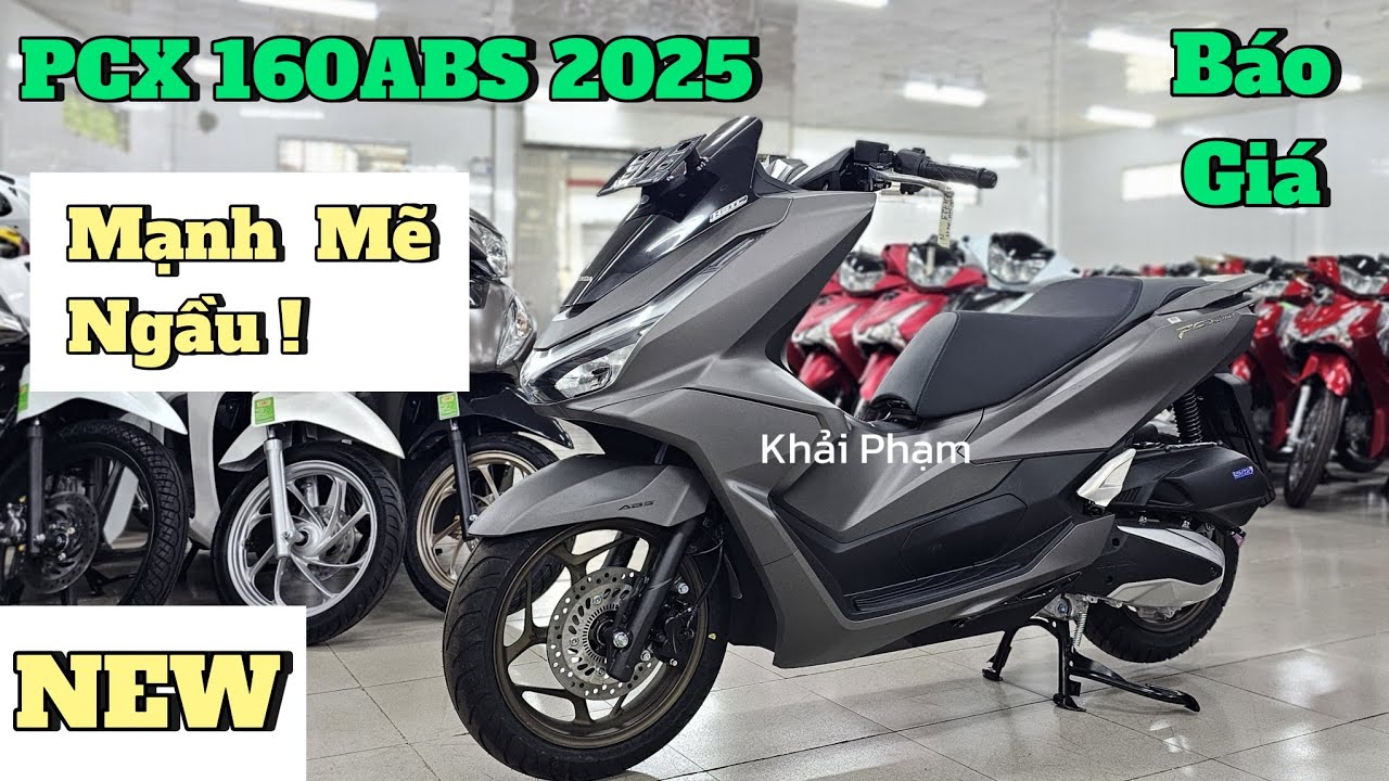 Review Honda PCX 160ABS 2025 NK Indonesia + giá bán ngày 08/05 tại CH Mai Duyên. Khải Phạm #pcx #160