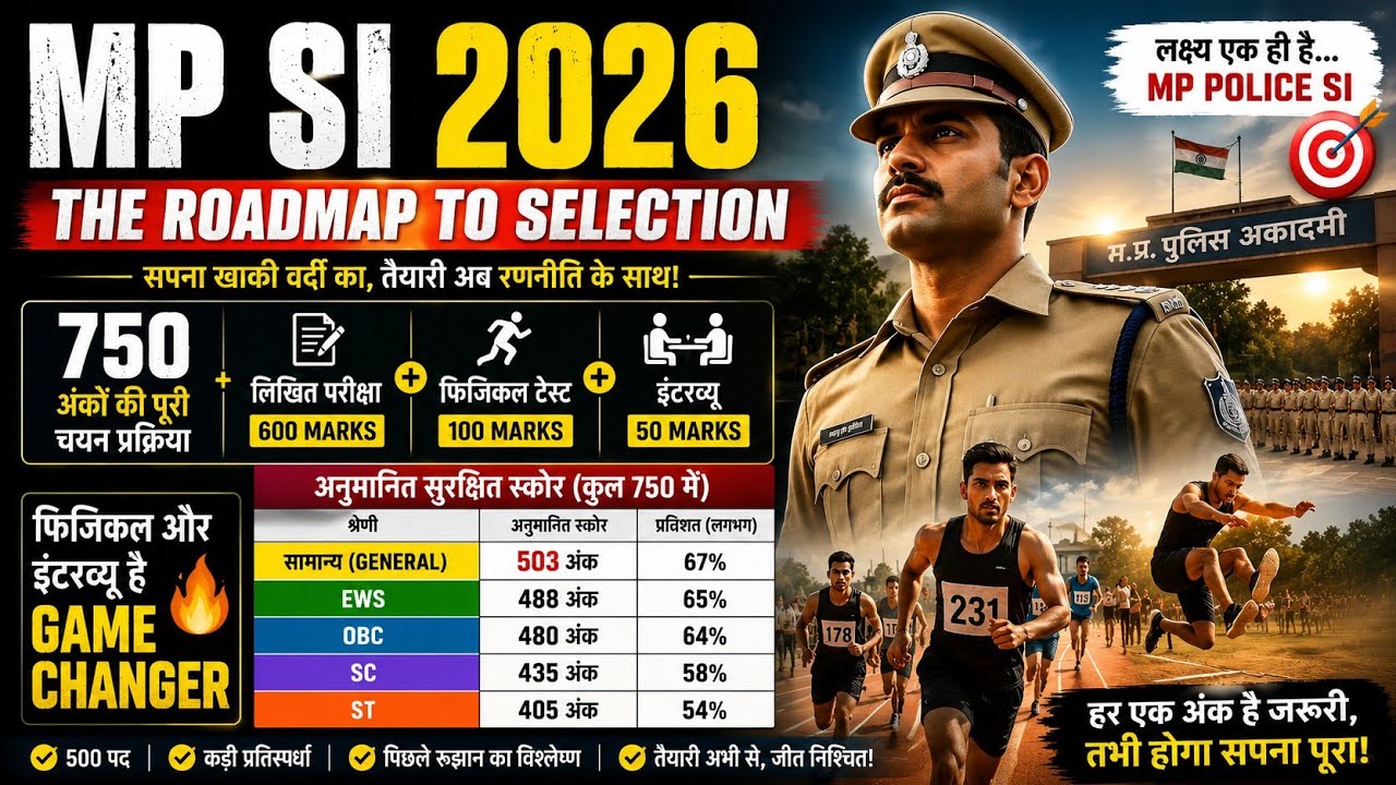 MP SI 2026 Cutoff & Selection Process | Physical + Interview Game Changer #mpsi #physical #interview