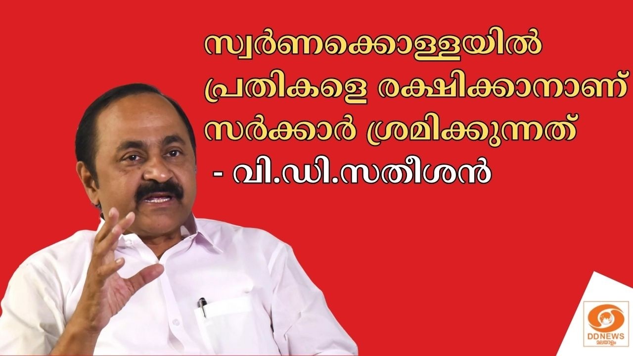Sabarimala gold theft|പ്രതികളെ രക്ഷിക്കാൻ സർക്കാർ ശ്രമം.. സമരത്തിൽ നിന്ന് പിന്നോട്ടില്ല-VD Satheesan
