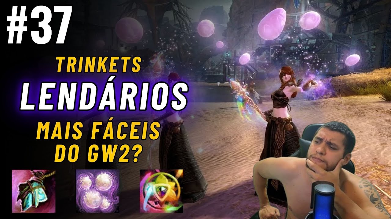 GUILD WARS 2 #37 PRISMATIC, AURORA E VISION: COMO COMEÇAR OS TRINKETS LENDÁRIOS?